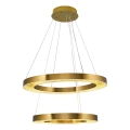 LED Hängeleuchte JESI LED/140W/230V 3000K Ø 100 cm bronze
