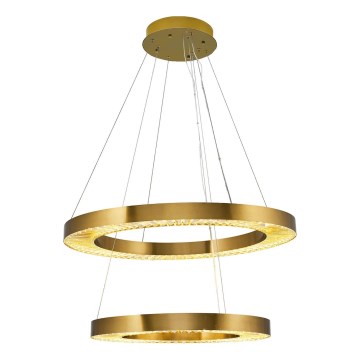 LED Hängeleuchte JESI LED/140W/230V 3000K Ø 100 cm bronze