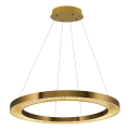 LED Hängeleuchte JESI LED/90W/230V 3000K Ø 100 cm Bronze