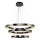 LED Hängeleuchte JESI LED/99W/230V 3000K Ø 100 cm Silber