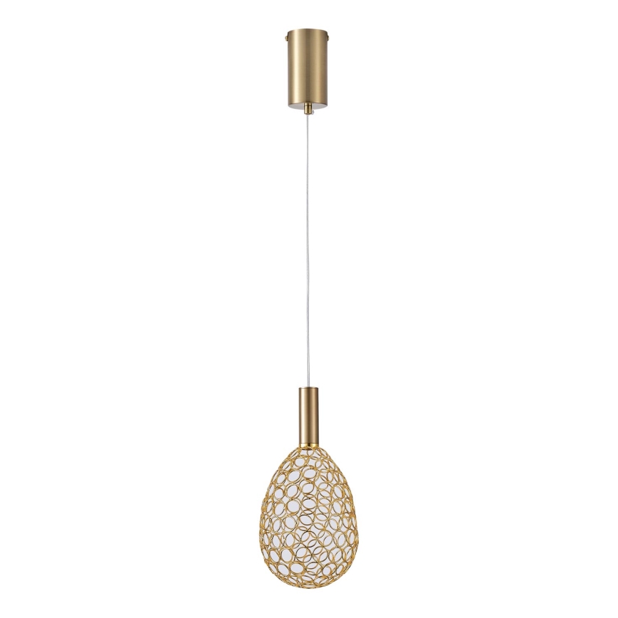 LED-Hängeleuchte LED/6,3W/230V 3000K golden d 14 cm