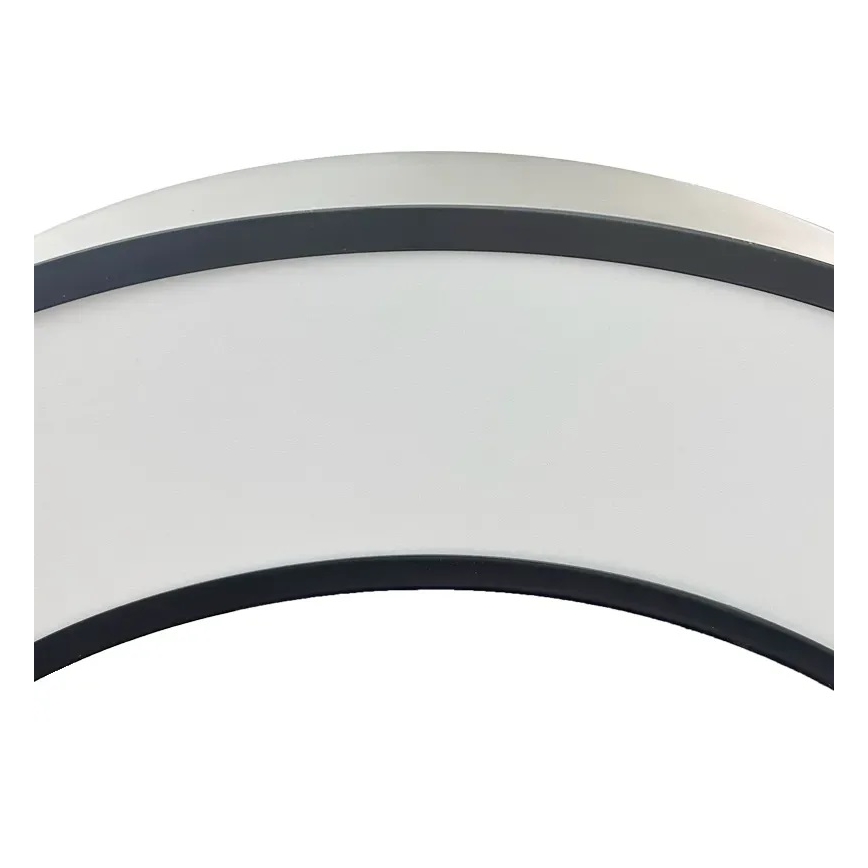 LED-Hängeleuchte LED/60W/230V 4000K d 120 cm schwarz