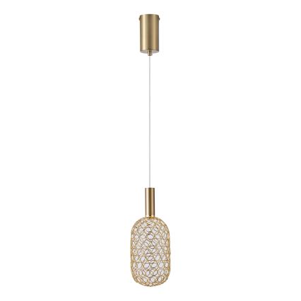 LED-Hängeleuchte PERFORATO LED/6,3W/230V 3000K golden d 13 cm