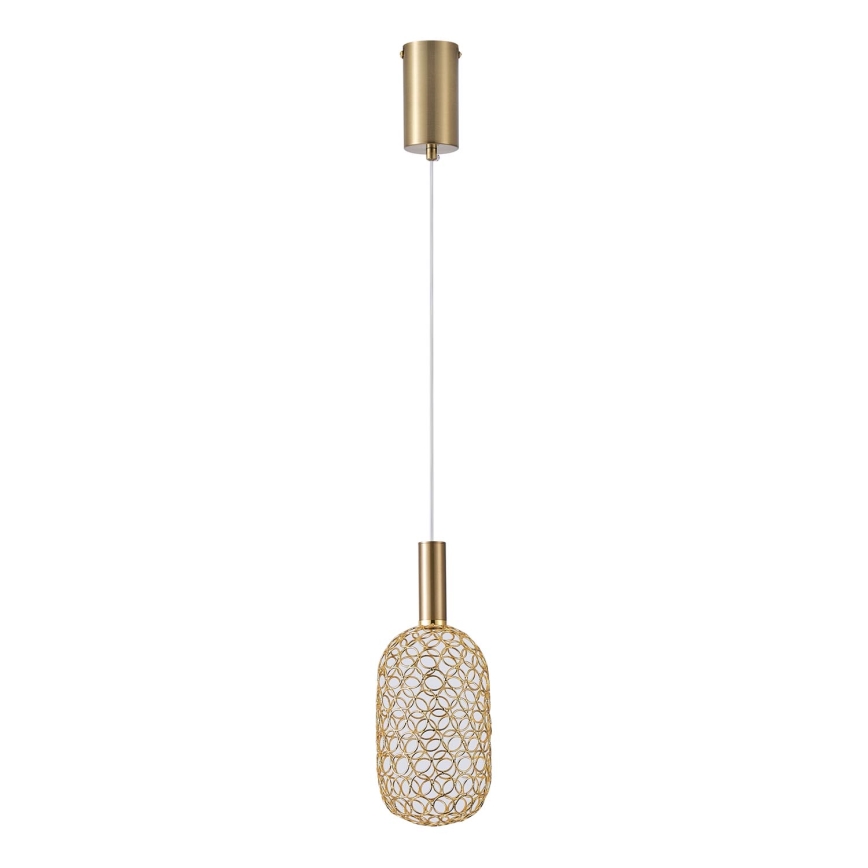 LED-Hängeleuchte PERFORATO LED/6,3W/230V 3000K golden d 13 cm