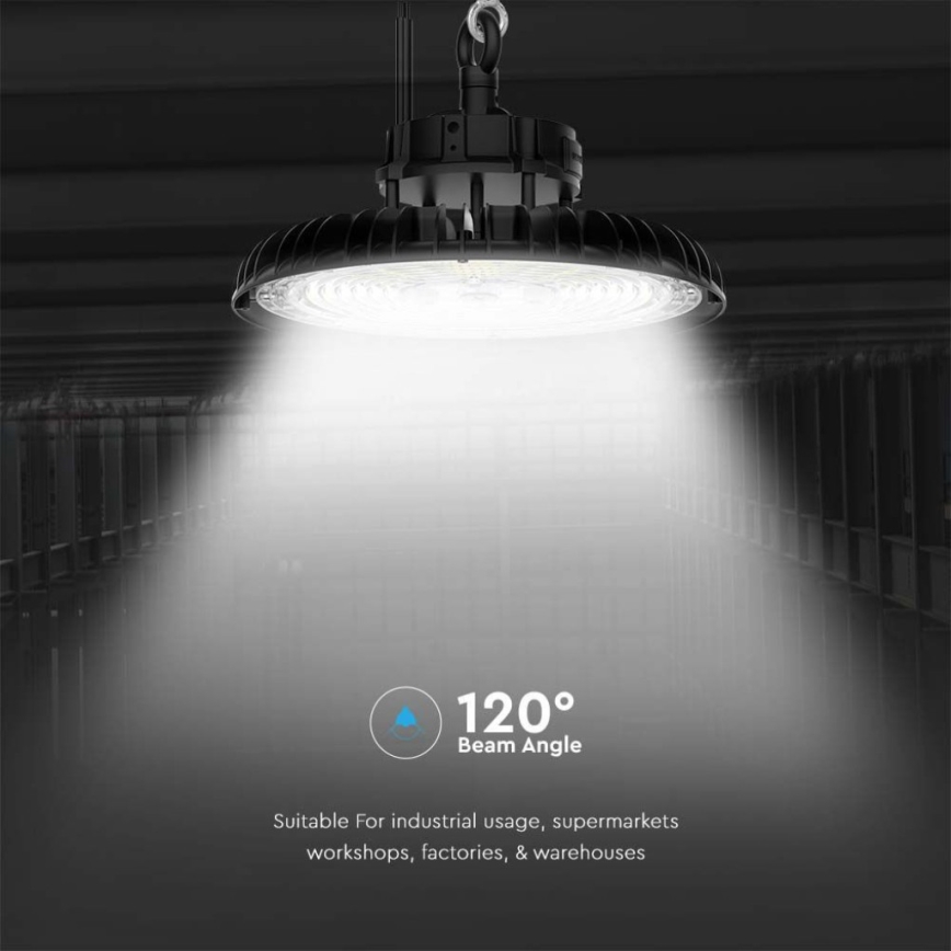 LED Industrie-Hallenleuchte High Bay LED/200W/230V 3000K/4000K/6000K IP65