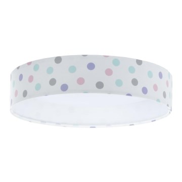 LED Kinder-Deckenleuchte GALAXY KIDS LED/24W/230V bunte Punkte