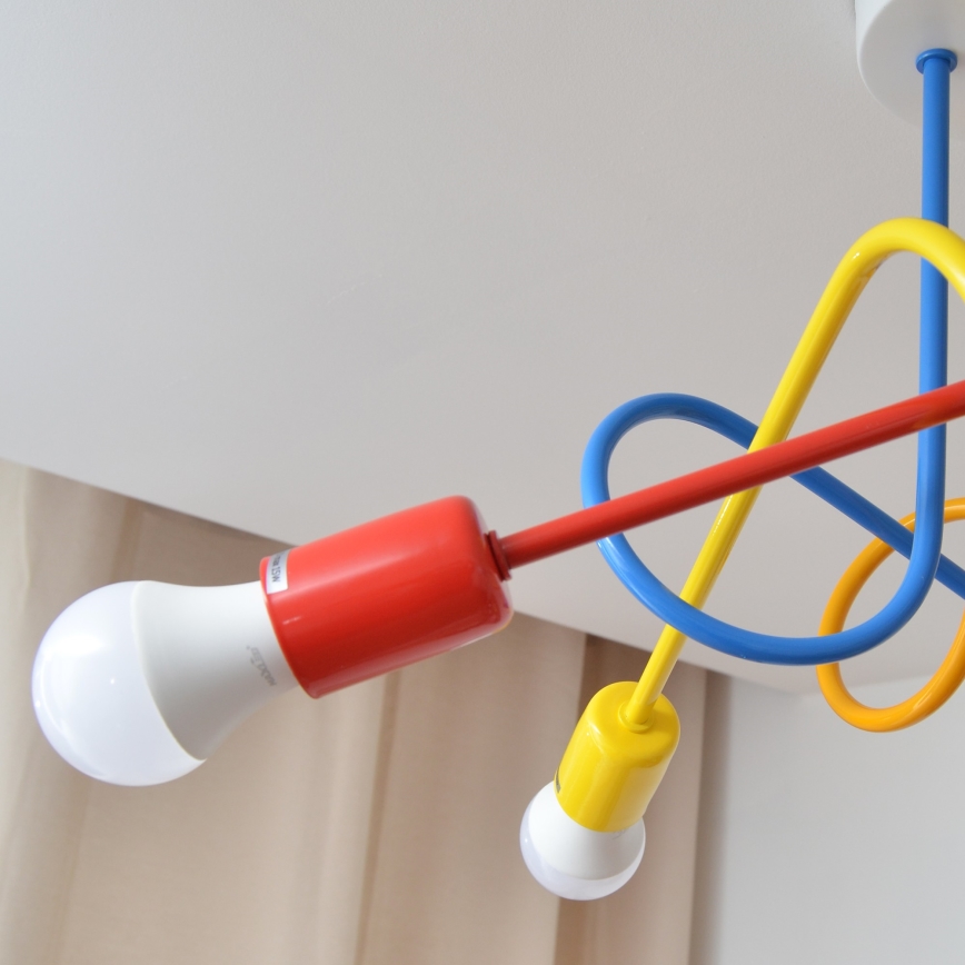 LED Deckenleuchte für Kinder OXFORD 5xE27/15W/230V