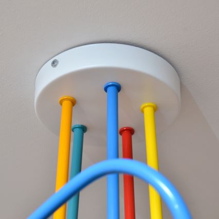 LED Deckenleuchte für Kinder OXFORD 5xE27/15W/230V