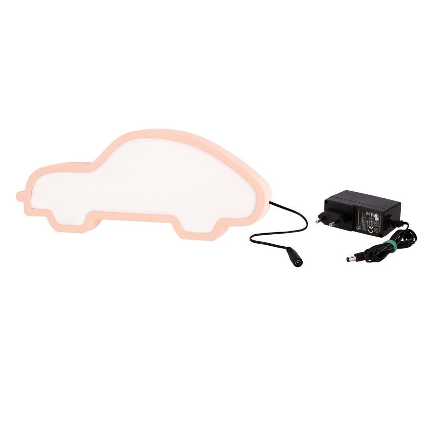 LED Kinder Schreibtischlampe CAR LED/11W/230V Rosa