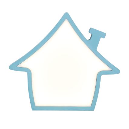 LED Kinder-Schreibtischlampe HOUSE LED/10W/230V blau