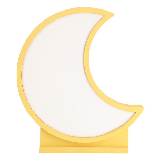 LED-Kinder-Tischlampe MOON LED/12W/230V gelb