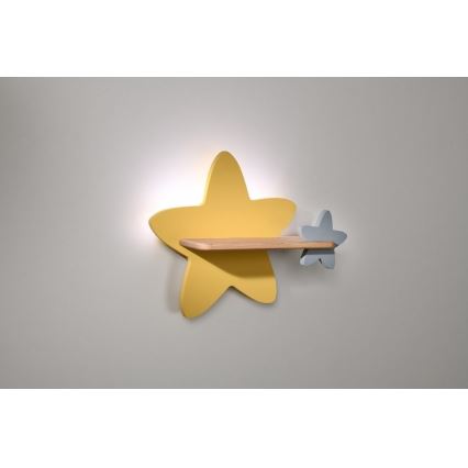 LED Kinder-Wandleuchte mit Ablage STAR LED/5W/230V,