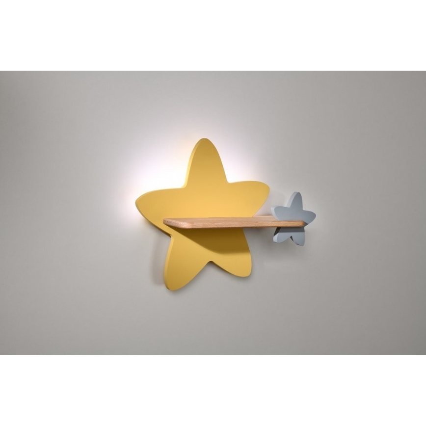 LED Kinder-Wandleuchte mit Ablage STAR LED/5W/230V,