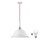 LED Kronleuchter an Kabel 1xE27/60W/230V Weiß