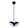 LED Kronleuchter an Kabel CROWD 3xLED/20W/230V schwarz