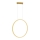 LED Kronleuchter an Kabel SATURNO LED/28W/230V Ø 50 cm IP44 gold