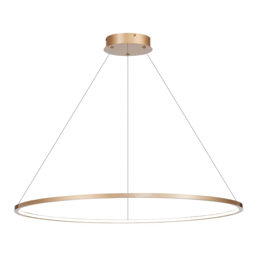 LED Kronleuchter an Kabel SATURNO LED/57W/230V Ø 100 cm IP44 gold