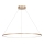 LED Kronleuchter an Kabel SATURNO LED/57W/230V Ø 100 cm IP44 gold
