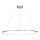 LED Kronleuchter an Kabel SATURNO LED/65W/230V Ø 120 cm IP44 gold