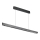 LED Kronleuchter an Seil LED/36W/230V 3000/4000/6400K Anthrazit