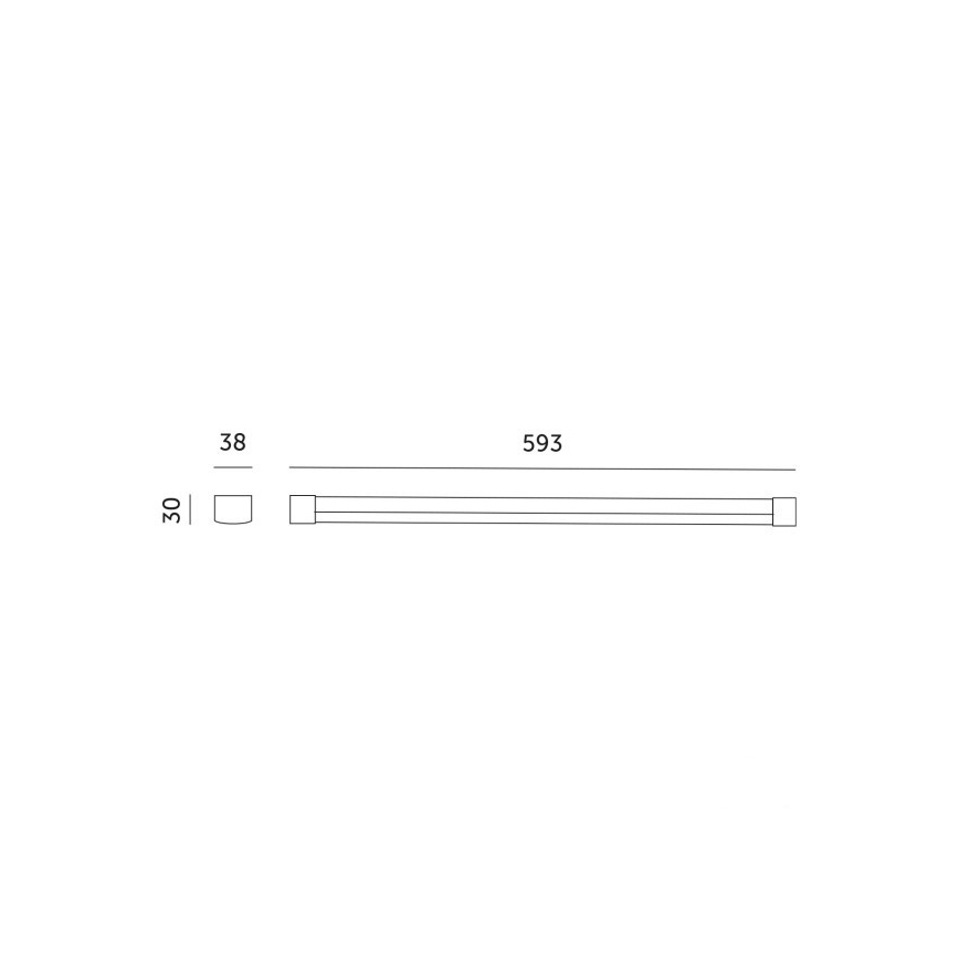 LED-Küchenunterbauleuchte für die Pflanzenzucht GROWLY LED/9W/230V weiß
