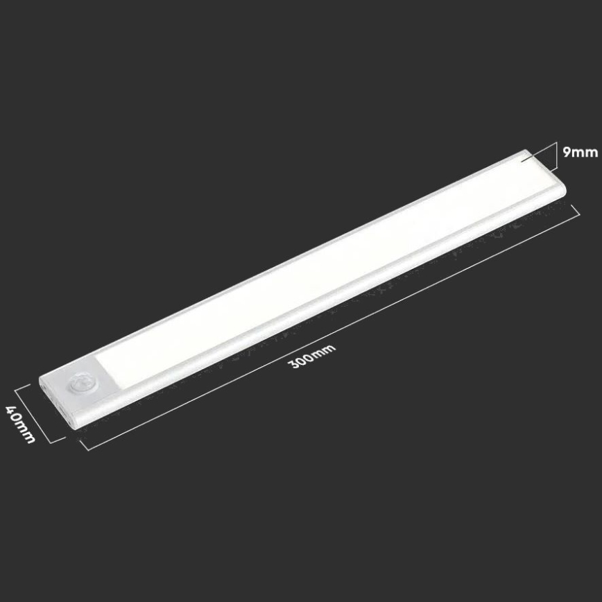 LED-Küchenunterbauleuchte mit Sensor LED/1,5W/5V 1500 mAh 4000K