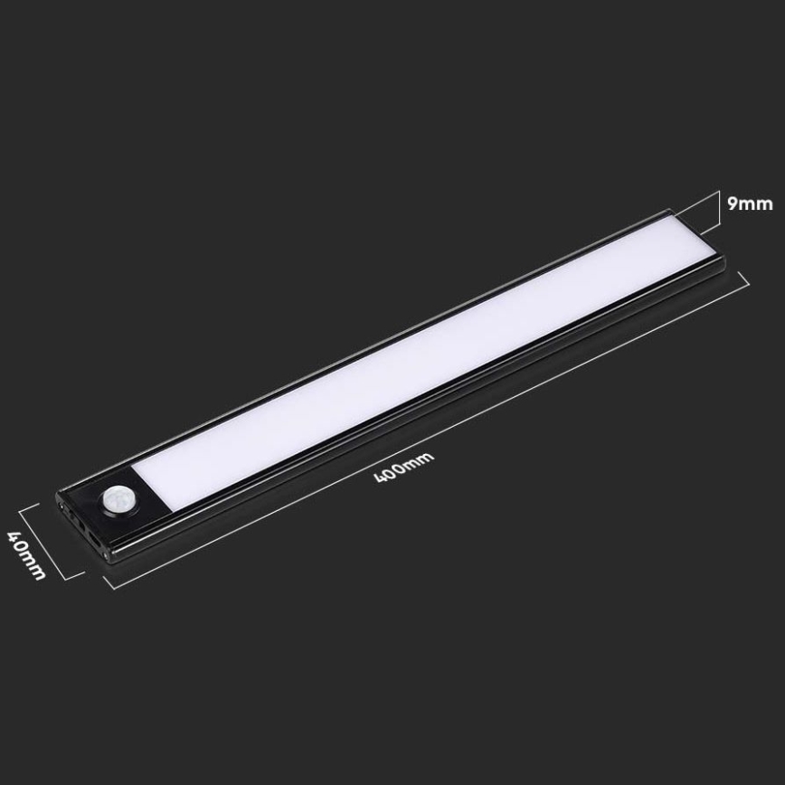LED-Küchenunterbauleuchte mit Sensor LED/2W/5V 2200 mAh 3000K