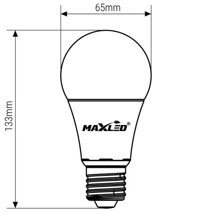 LED-Lampe A70 E27/17W/230V 3000K