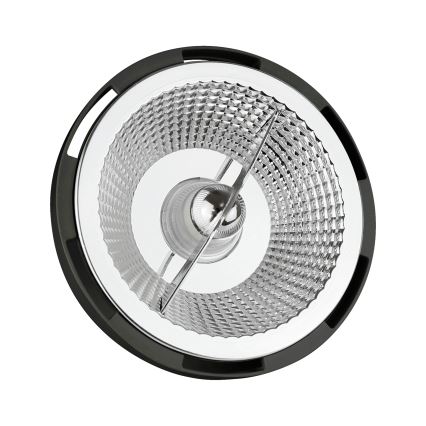 LED-Lampe AR111 GU10/12W/230V 3000K 15° schwarz