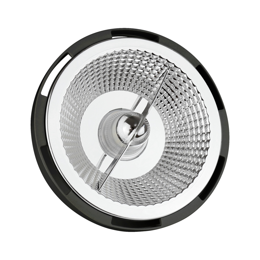 LED-Lampe AR111 GU10/12W/230V 3000K 15° schwarz