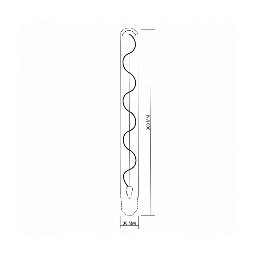 LED-Lampe DECO VINTAGE FILAMENT T30 E27/4,5W/230V 2200K