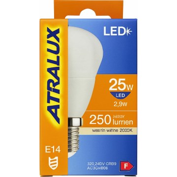 LED-Lampe E14/2,8W/230V 2700K - Attralux
