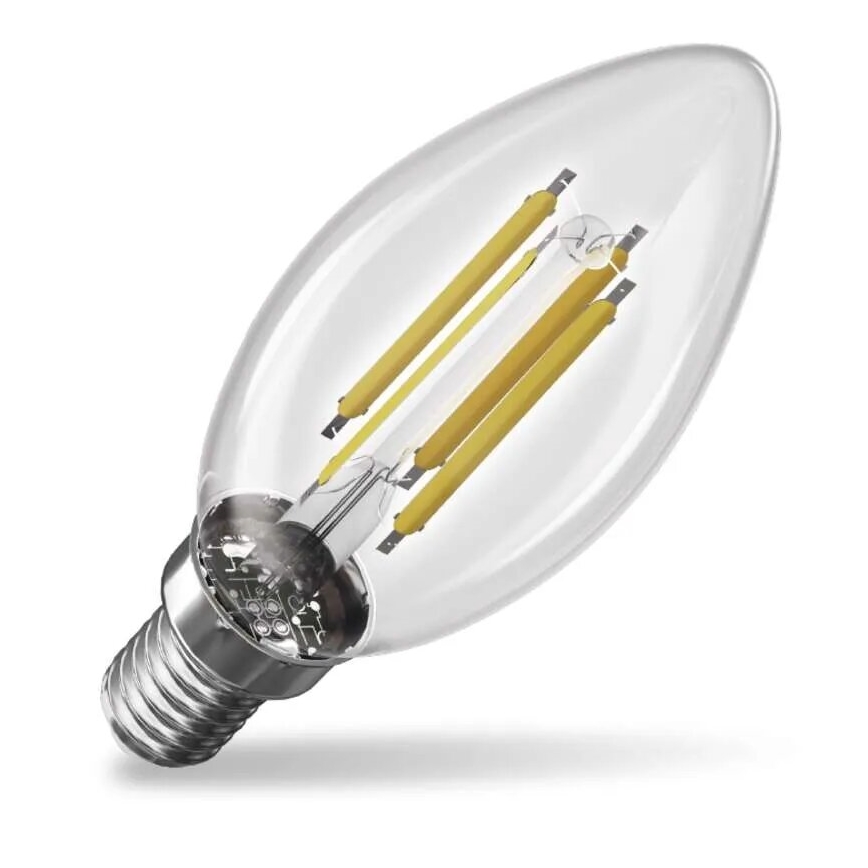 LED-Lampe FILAMENT E14/3,8W/230V 2700K Energieklasse A