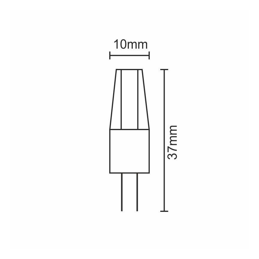 LED-Glühbirne G4/2W/12V 2800K