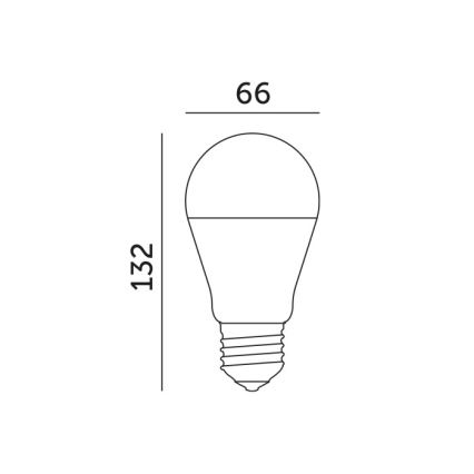 LED-Lampe GS E27/22W/230V 3000K