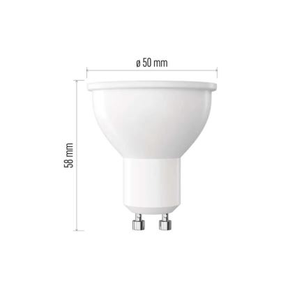 LED-Lampe MR16 GU10/7W/230V 4000K