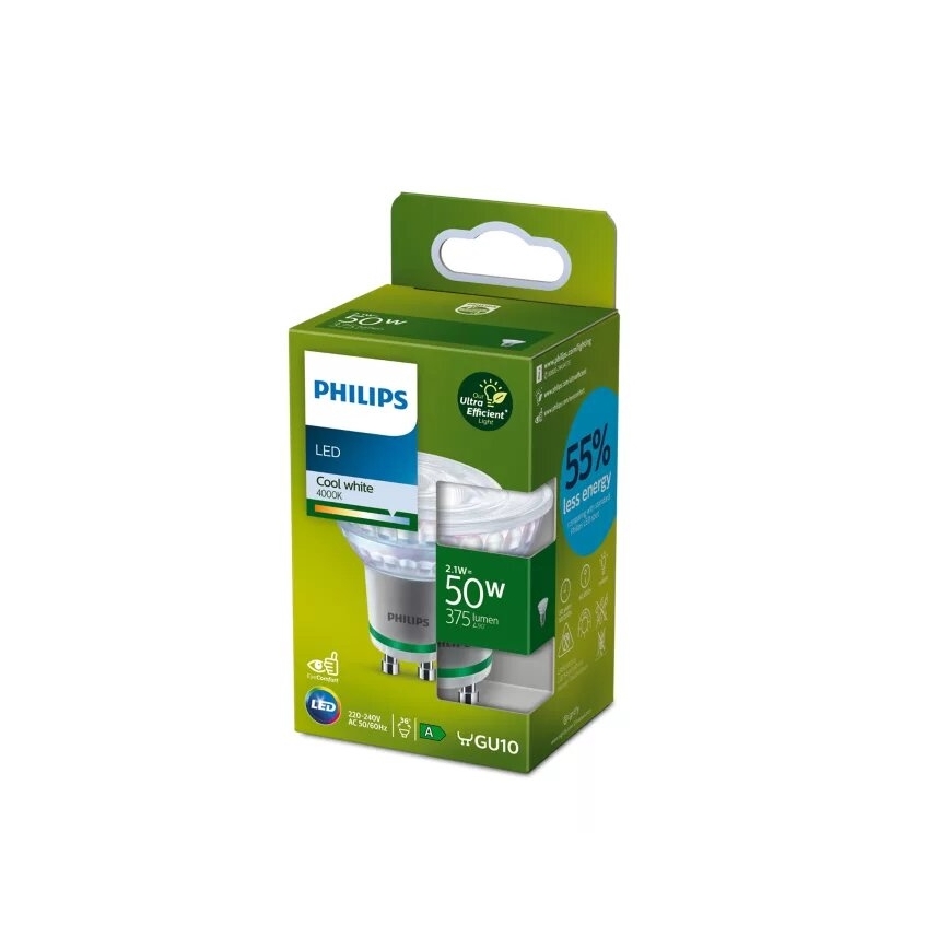 LED-Lampe Philips PAR16 GU10/2,1W/230V 4000K