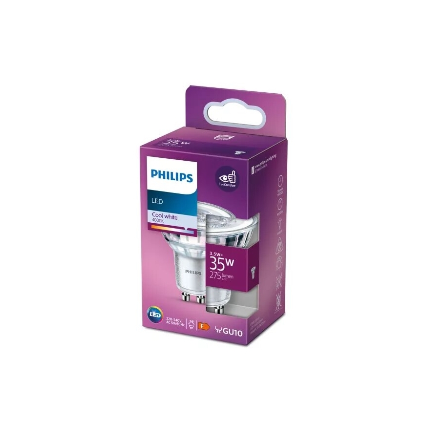 LED-Lampe Philips PAR16 GU10/3,5W/230V 4000K