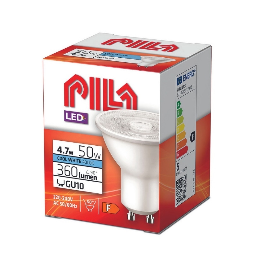 LED-Lampe Philips Pila PAR16 GU10/4,7W/230V 4000K