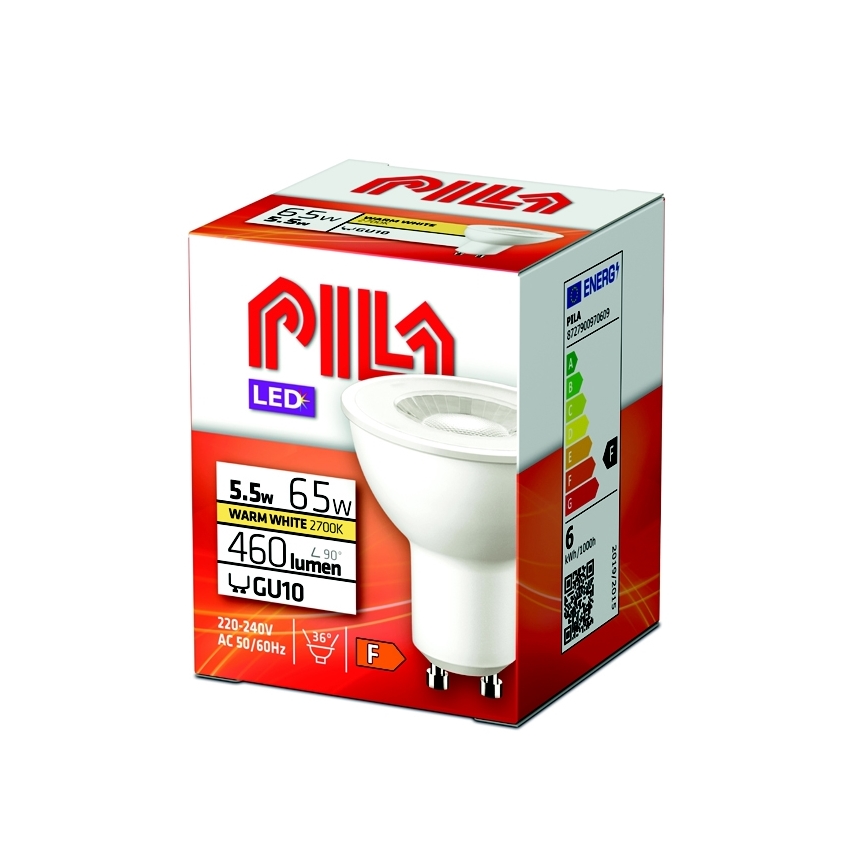 LED-Lampe Philips Pila PAR16 GU10/5,5W/230V 2700K