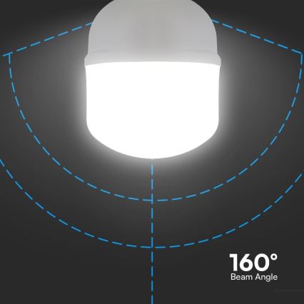 LED-Glühbirne T160 E40 E27/60W/230V 6500K