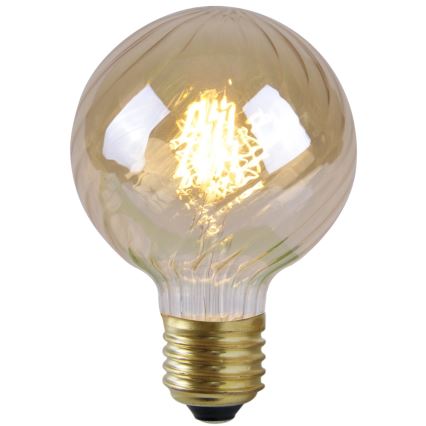 LED-Glühbirne VINTAGE AMBER G95 E27/4W/230V 2700K