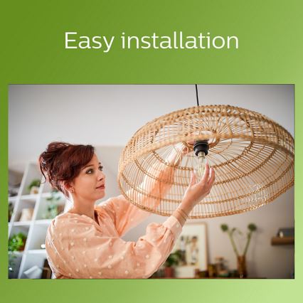 LED-Glühbirne VINTAGE Philips A60 E27/4W/230V 3000K