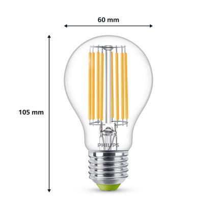 LED-Glühbirne VINTAGE Philips A60 E27/4W/230V 3000K