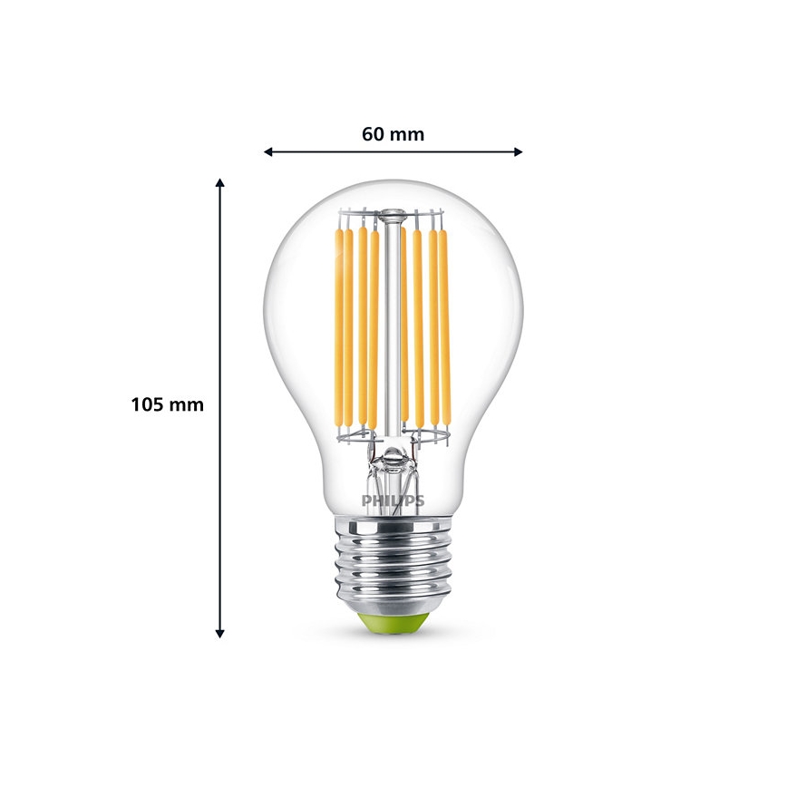 LED-Glühbirne VINTAGE Philips A60 E27/4W/230V 3000K