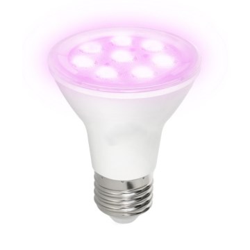 LED-Leuchtmittel für die Pflanzenzucht PLANTY E27/7W/230V 1200K weiß