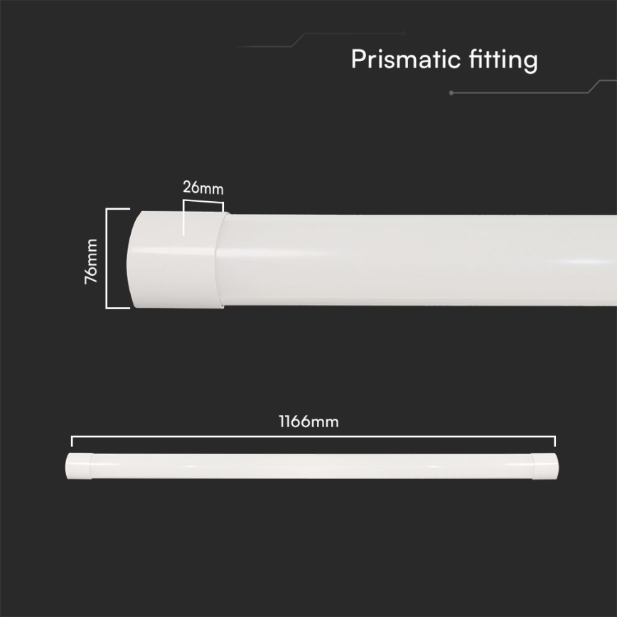 LED-Leuchtstofflampe LED/40W/230V 3000/4000/6500K 116 cm