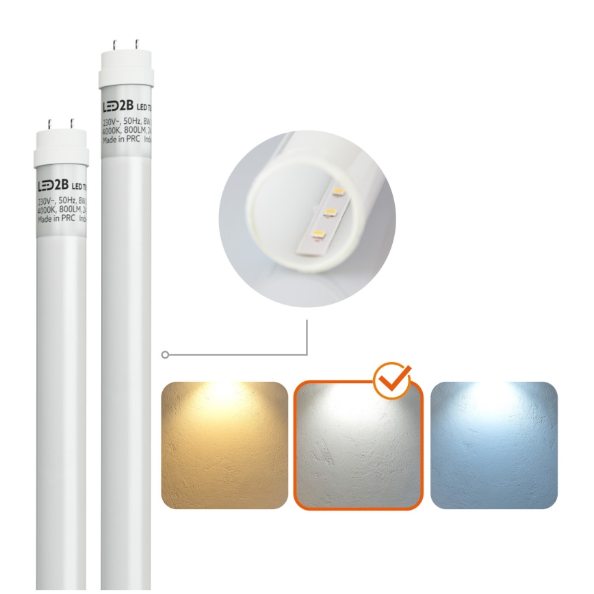LED-Technische Leuchtstofflampe T8 2xG13/18W/230V 4000K IP65
