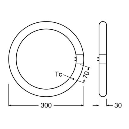 LED-Leuchtstoffröhre G10q/18,3W/230V 4000K - Osram