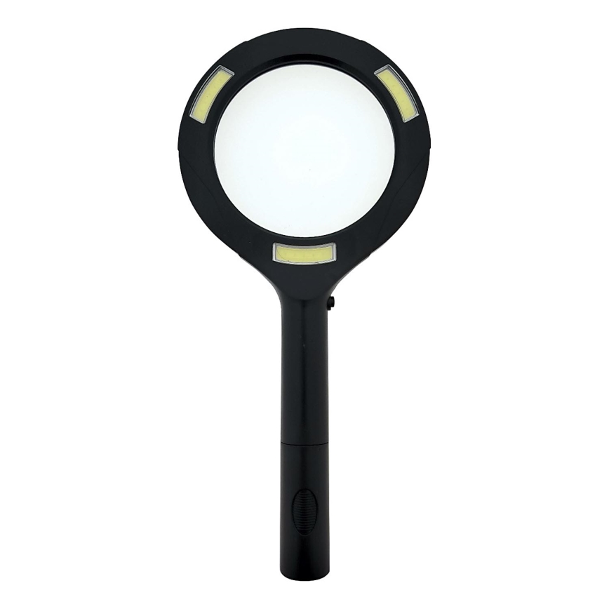 LED-Lupe 3×Vergrößerung mit LED-Beleuchtung/3W/2xAA IP22
